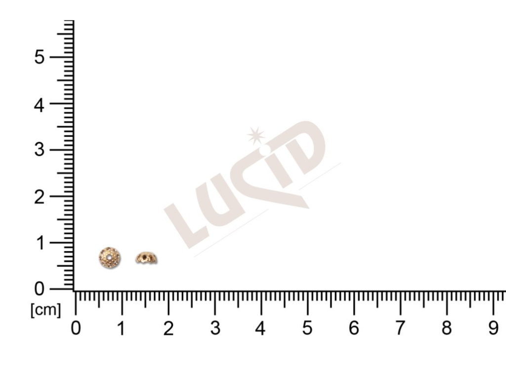 Kaplíky, čepičky 4,5mm