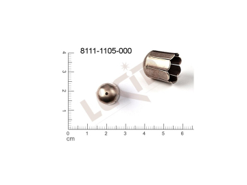 Kaplíky, čepičky 14.0 x 12.0mm