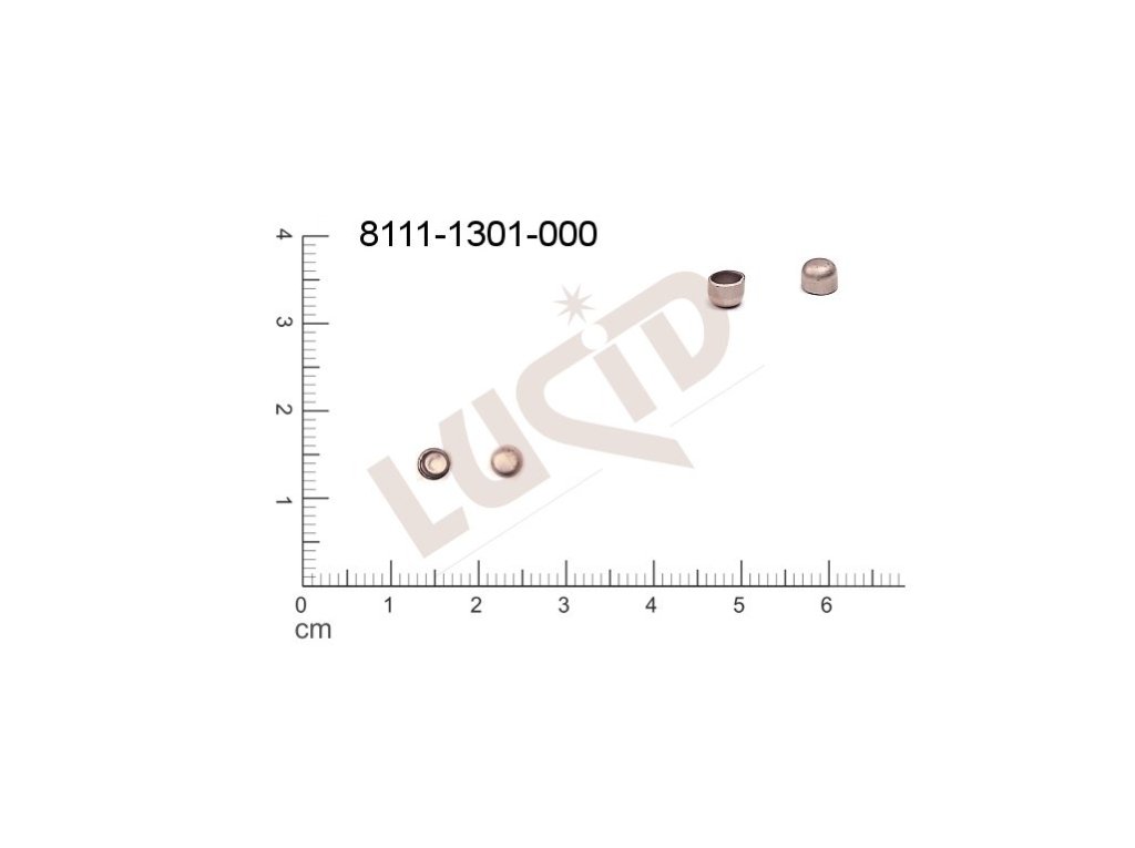 Kotlík kulatý 4.0 x 4.0mm, se dnem