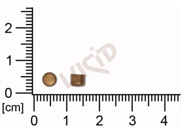 Kotlík kulatý 4,5 x 3,5mm se dnem