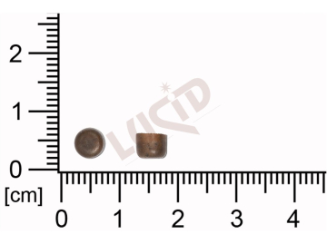 Kotlík kulatý 4.0 x 4.0mm se dnem