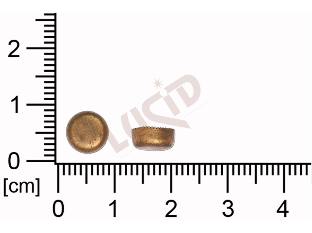 Kotlík kulatý 6.0 x 3,4mm, se dnem