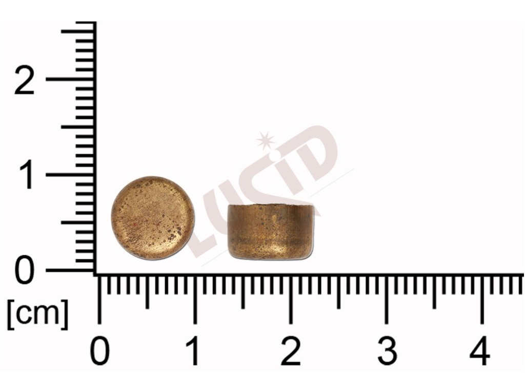 Kotlík kulatý 7.0 x 5.0mm, se dnem