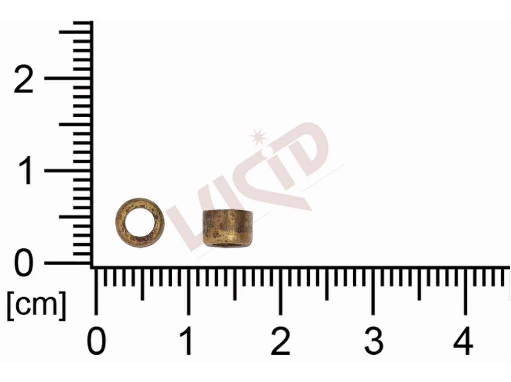 Kotlík kulatý 4.0 x 3.0mm, se dnem s otvorem 3,1