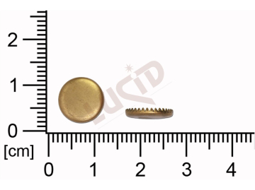 Stone setting round 9 mm with base