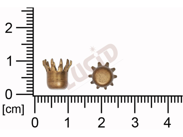 Stone setting round 5 mm with flat base