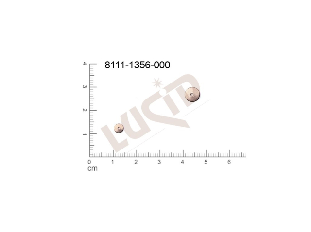 plochý výsek kulatý ostatní bez oček (svěšovacích dírek) 4.0mm