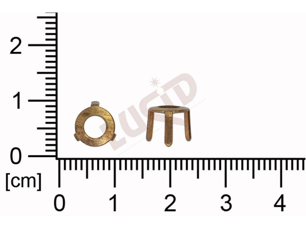 fancy shape round without loops / attaching holes