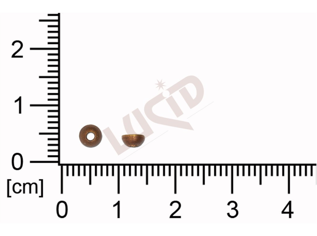 stone setting round 4.0mm flat without  base