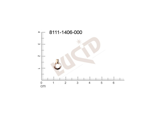 end part/soldering loop 10.0x7.0mm