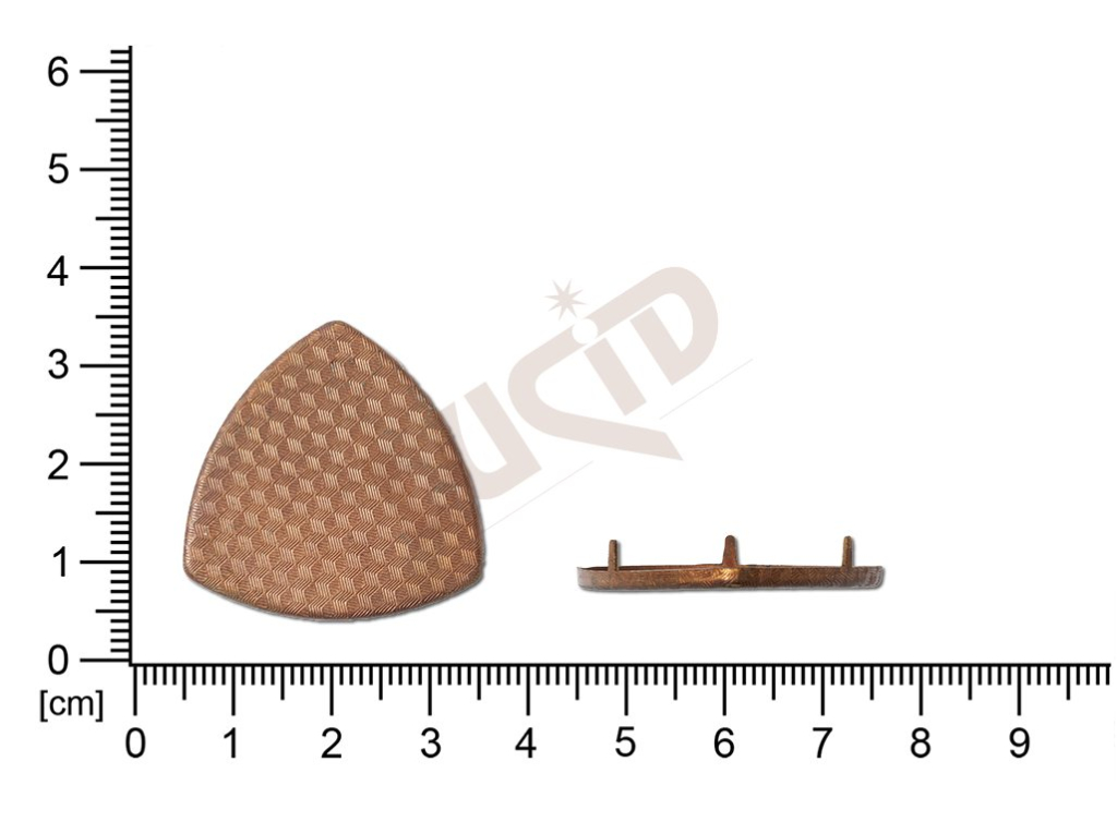 stone setting triangles 31.0x31.0mm flat