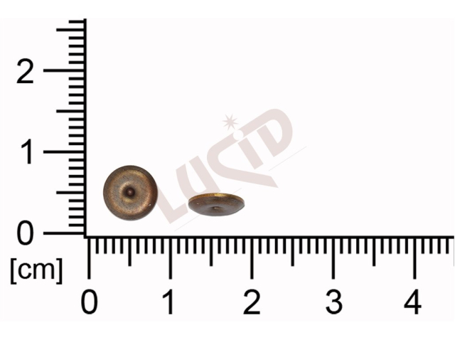 tvarový výlisek misky ostatní bez oček (svěšovacích dírek) 6,7 mm