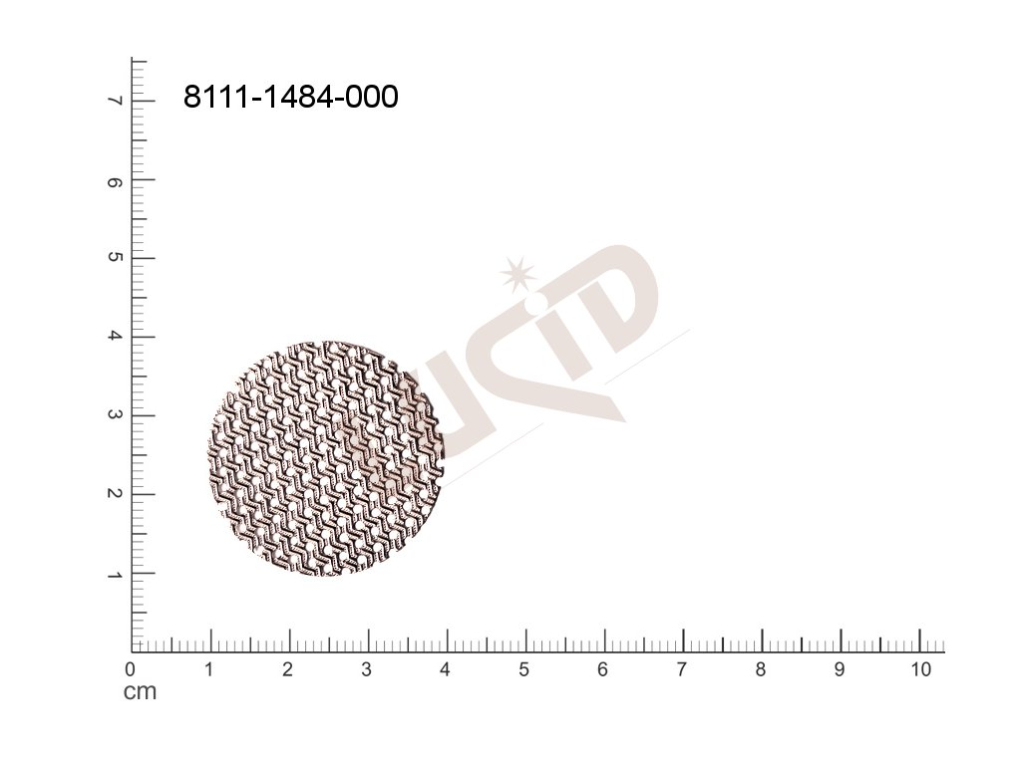 screen round 30.0 mm flat unspecified number of holes