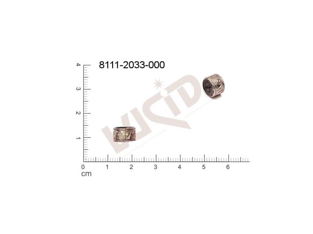 Trubička 9.0x5.0mm