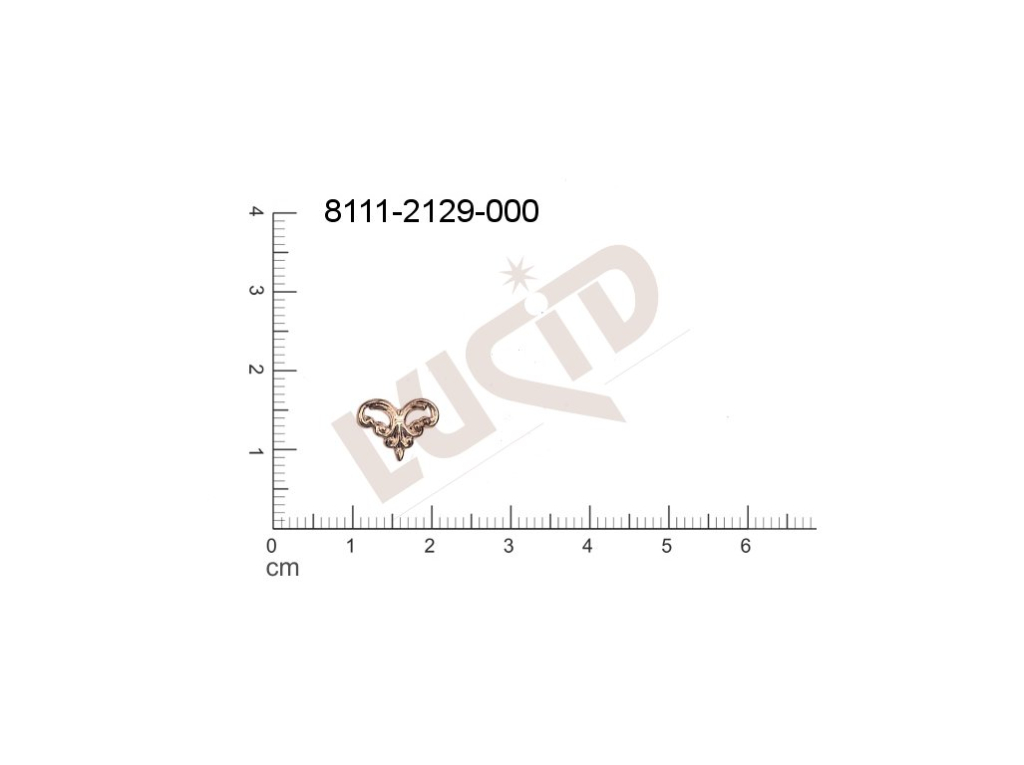 fancy shape other other without loops / attaching holes 10.0x7.0mm