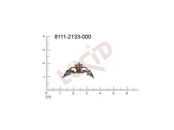 fancy shape other other without loops / attaching holes 24.0x12.0mm