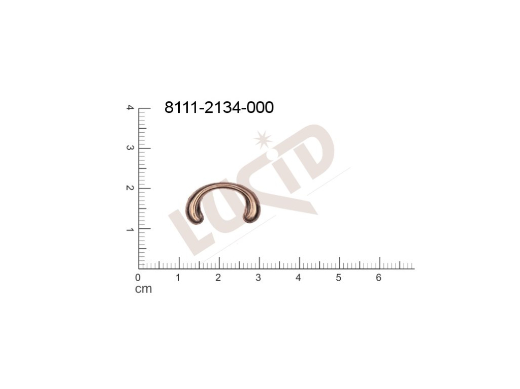 fancy shape other other without loops / attaching holes 18.0x10.0mm