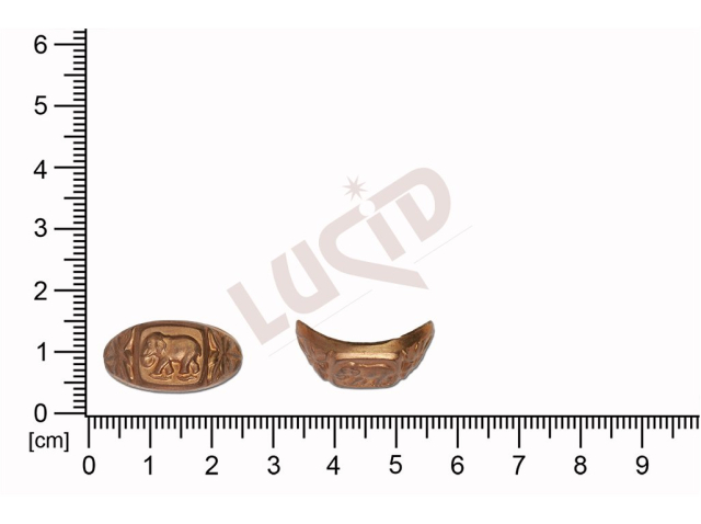 Prstýnkový díl 21.0 x 11.0mm