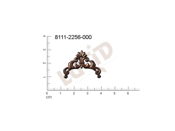 Tvarový výlisek ostatní ostatní bez oček (svěšovacích dírek) 25.0x26.0mm