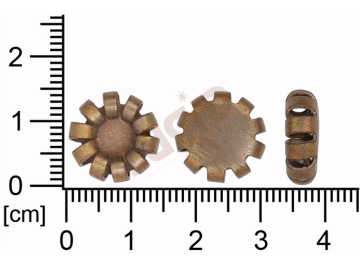 Tvarový výlisek kulatý bez oček (svěšovacích dírek) 13.5mm