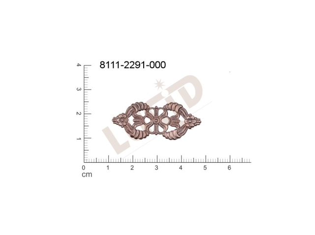 tvarový výlisek ostatní ostatní bez oček (svěšovacích dírek) 36.0x15.0mm