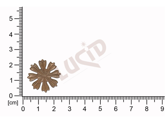 Plochý výsek kulatý bez oček (svěšovacích dírek) 19.0mm