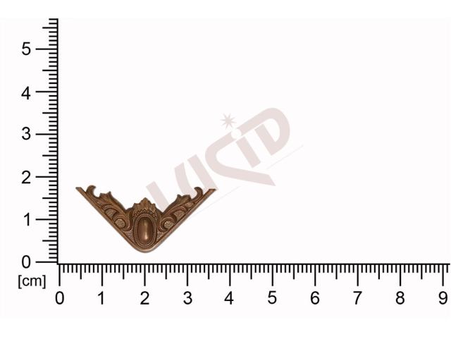 Tvarový výlisek ostatní bez oček (svěšovacích dírek) 31.0x15.0mm