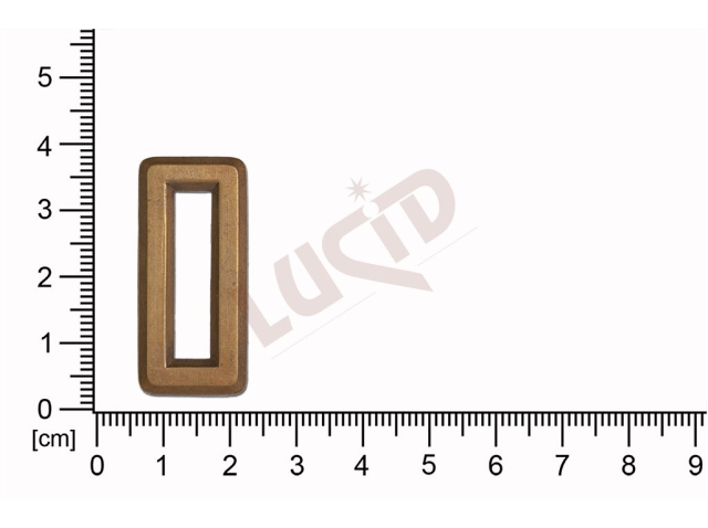 Tvarový výlisek čtyřúhelníky bez oček (svěšovacích dírek) 35.0x16.0m