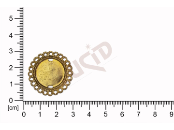 Tvarový výlisek kulatý bez oček (svěšovacích dírek) 26.0mm