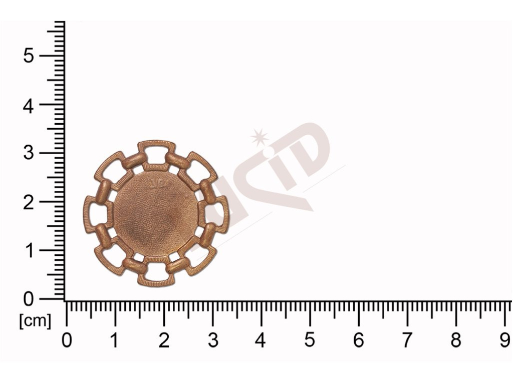 Tvarový výlisek kulatý ostatní bez oček (svěšovacích dírek) 29.0mm