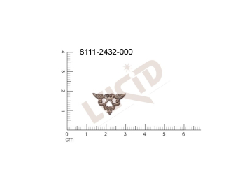 Tvarový výlisek ostatní ostatní bez oček (svěšovacích dírek) 17.0x10.0mm