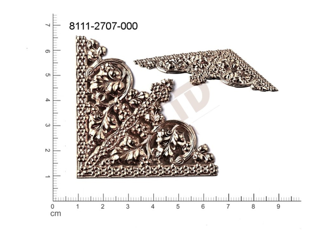 Tvarový výlisek ostatní ostatní bez oček (svěšovacích dírek) 78.0x56.0mm