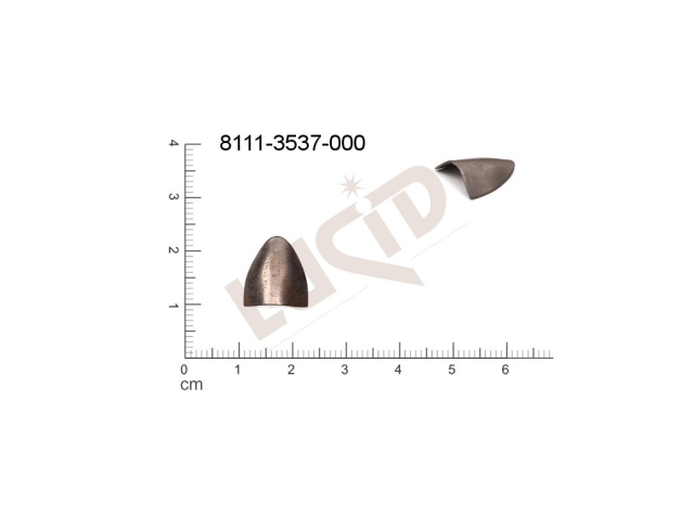 Tvarový výlisek ostatní ostatní bez oček (svěšovacích dírek) 14.0x11.0mm