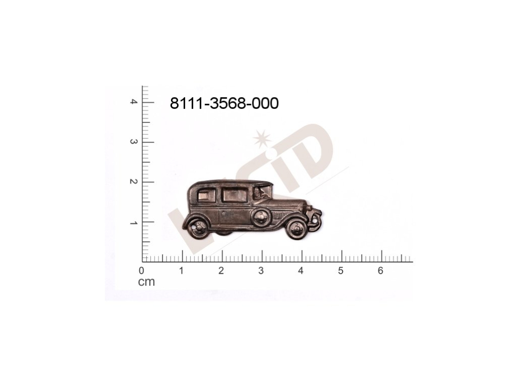 fancy shape cars, vehicles other with 2 loops / attaching holes 