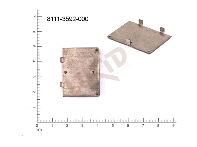 Ostatní kovodíl 32.0x25.0mm