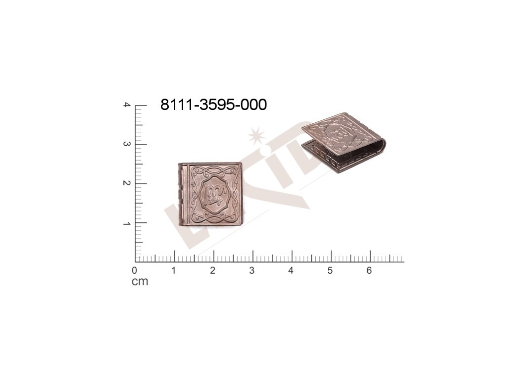 Ostatní kovodíl 16.0x16.0mm