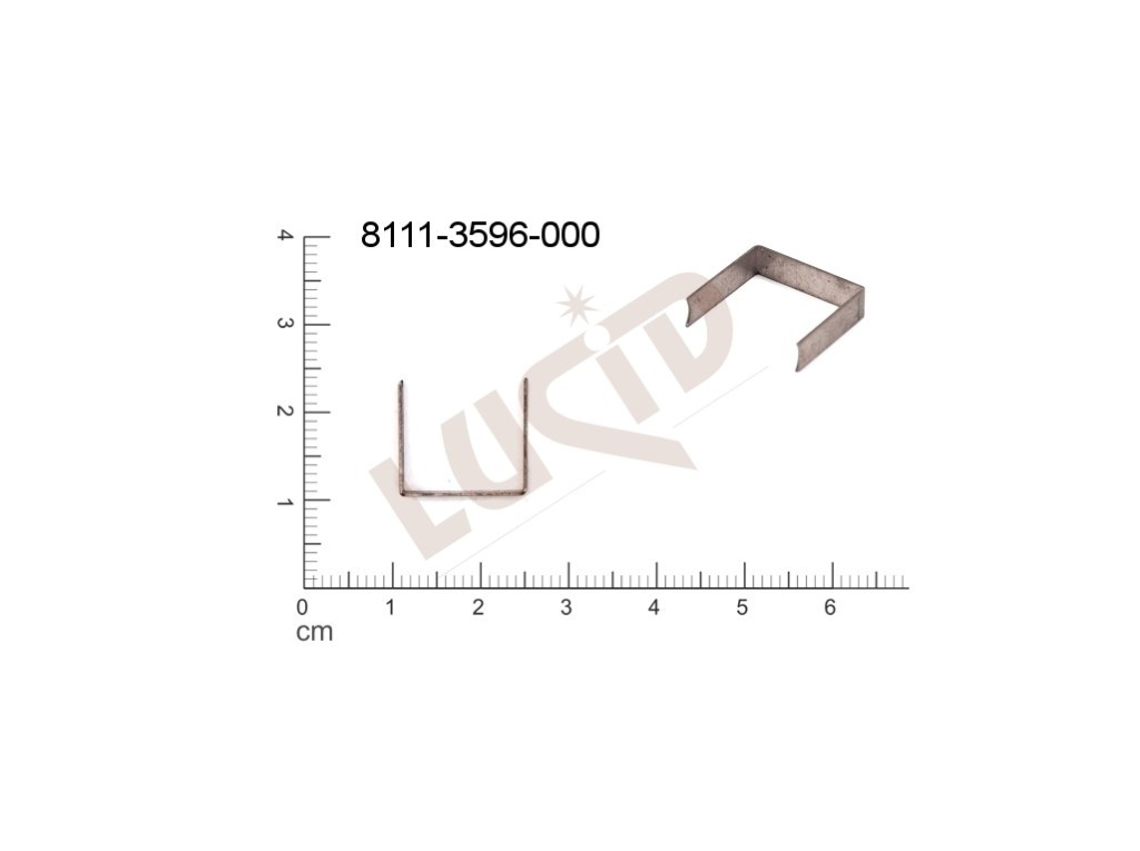 Ostatní kovodíl 14.0x13.0mm