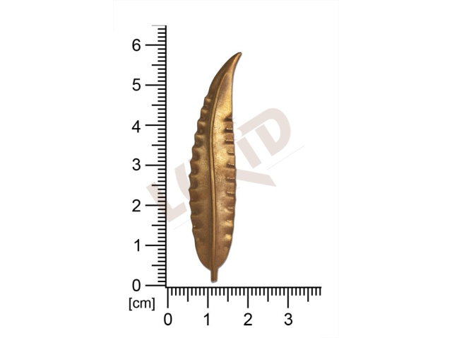 fancy shape plant motives leaves without loops / attaching holes 