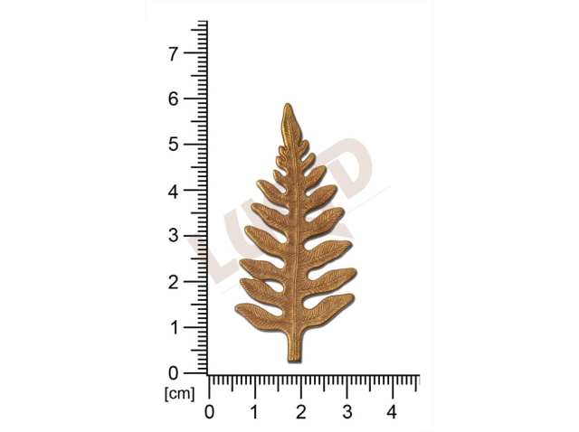 flat cut-out plant motives flowers, flower motives without loops / attaching holes