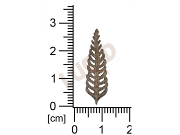 fancy shape plant motives leaves without loops / attaching holes 