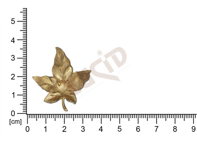 fancy shape plant motives leaves without loops / attaching holes 