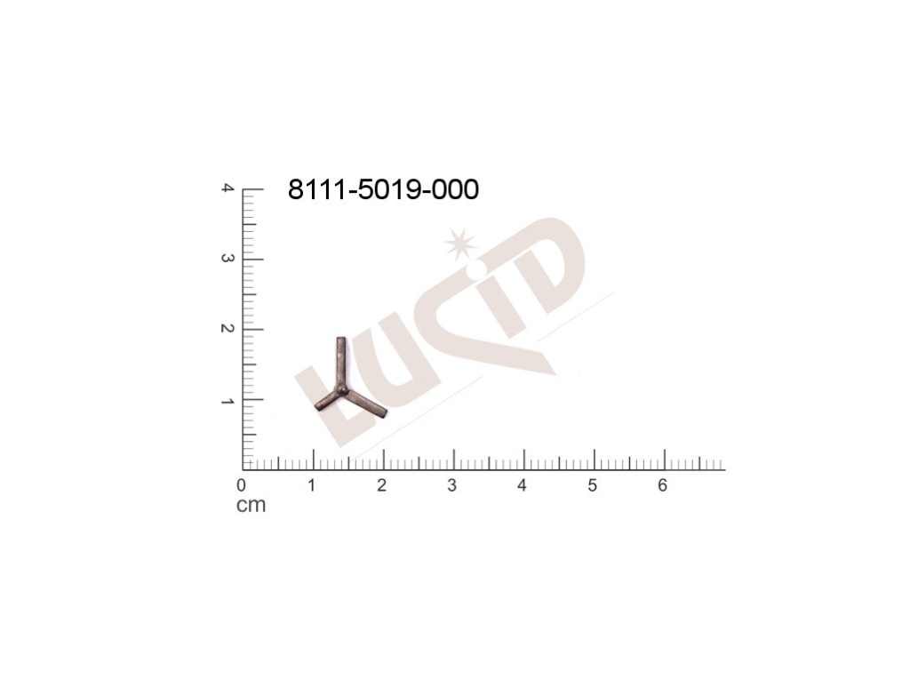 Tvarový výlisek ostatní ostatní bez oček (svěšovacích dírek) 13.0x10.0mm