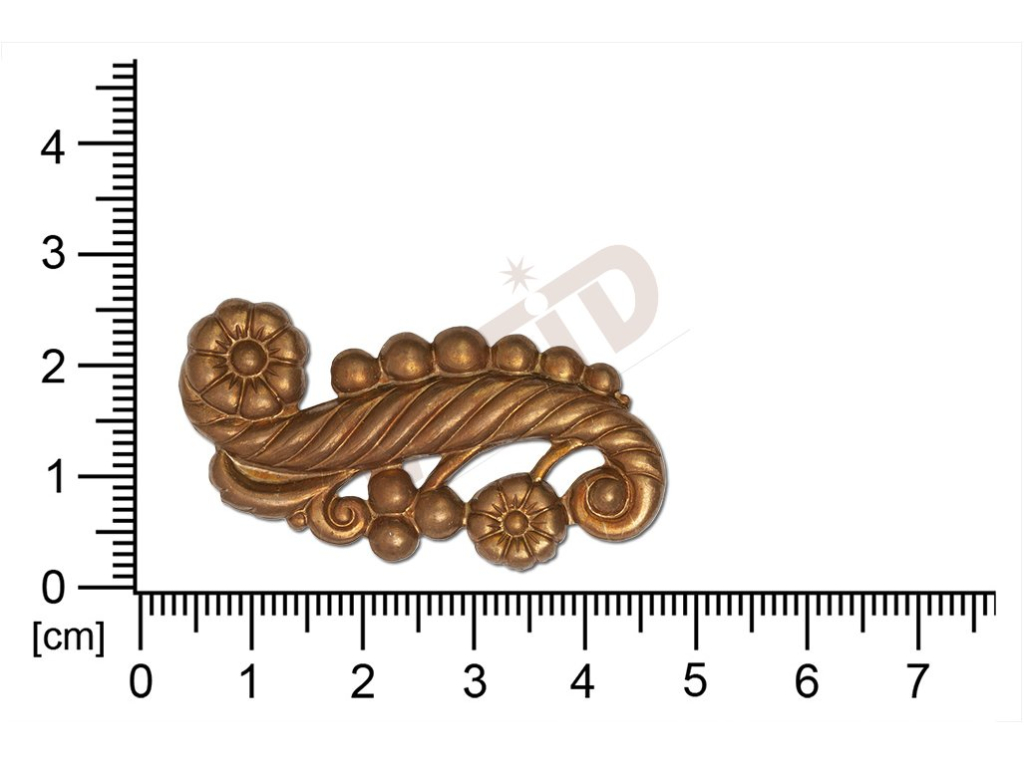 fancy shape plant motives leaves without loops / attaching hole