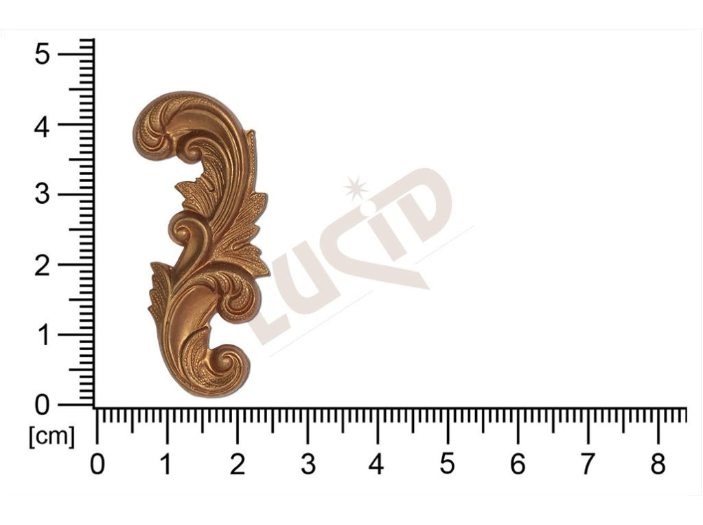 fancy shape plant motives leaves without loops / attaching hole