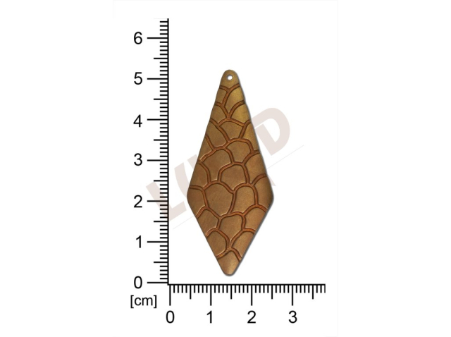 fancy shape quadrangle other with 1 loop / attaching hole