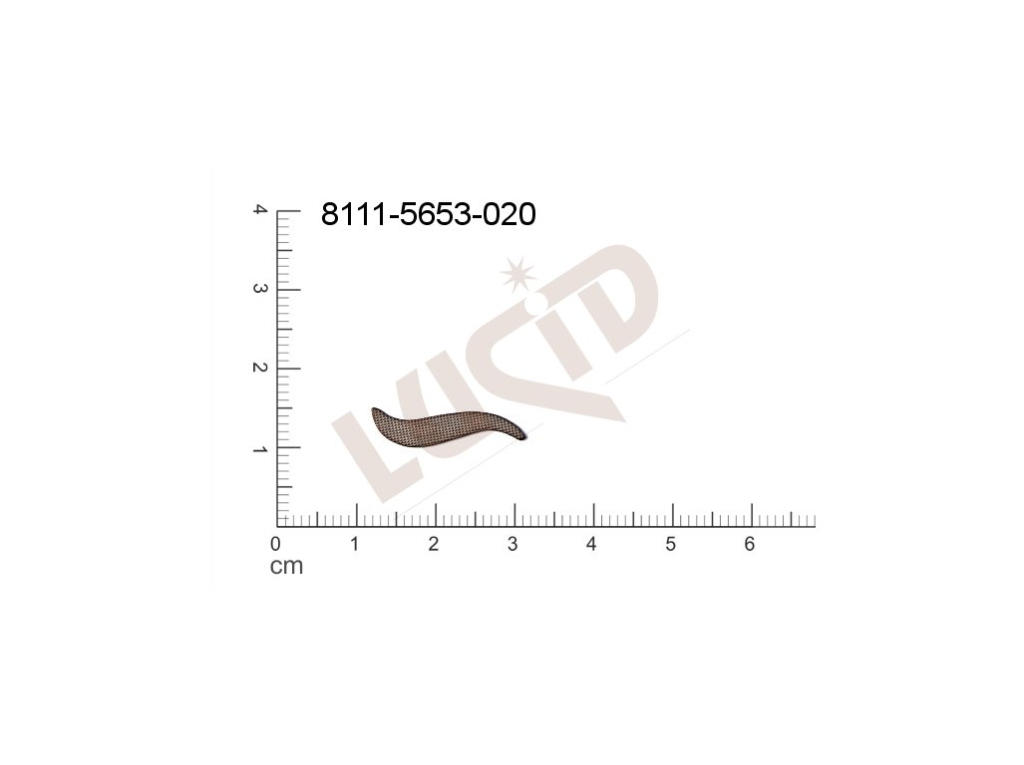 flat cut-out other other without eyes / attaching holes 20.0x4.0mm