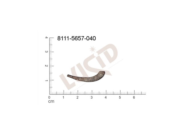 flat cut-out other other without eyes / attaching holes 27.0x8.0mm