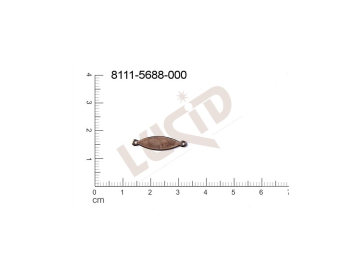 attachment with 2 loops 20.0x5.0mm