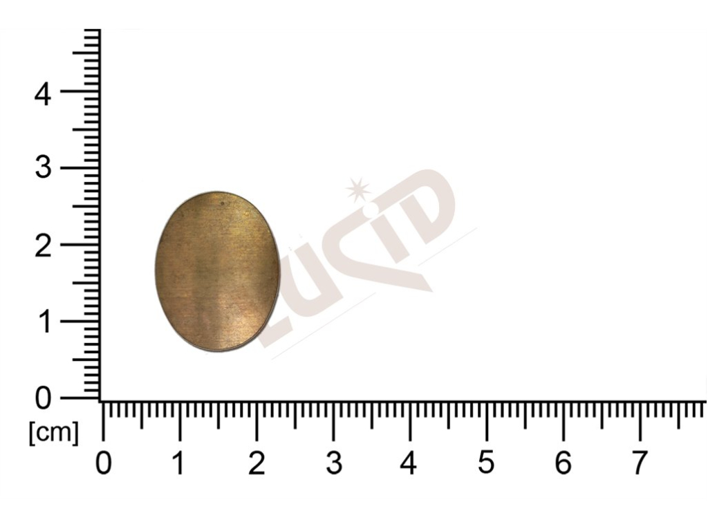 fancy shape oval other without loops / attaching holes 