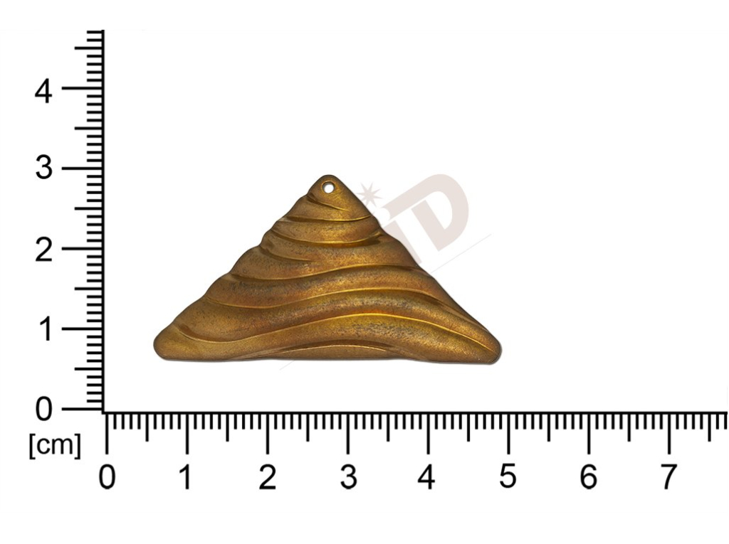 fancy shape triangles other with 1 loop / attaching hole